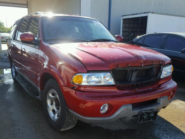 5LMEU27R01LJ24272 - 2001 LINCOLN NAVIGATOR BURGUNDY photo 1