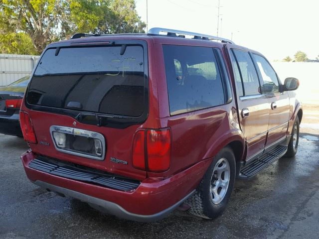 5LMEU27R01LJ24272 - 2001 LINCOLN NAVIGATOR ბურგუნდია ფოტო 4