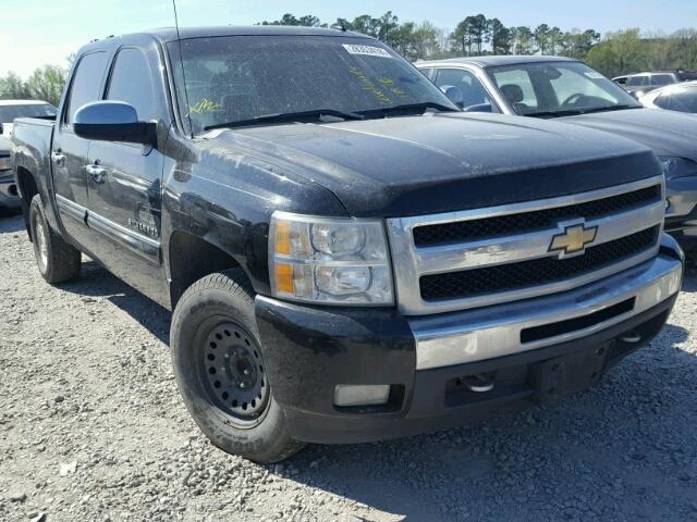 3GCPCSE05BG201384 - 2011 CHEVROLET SILVERADO BLACK photo 1