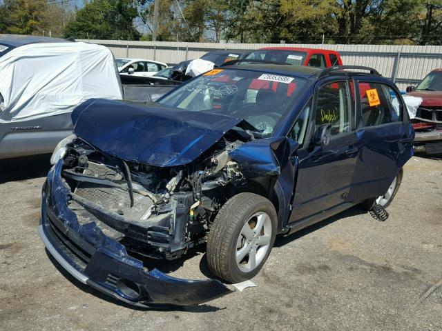 JS2YB413685107586 - 2008 SUZUKI SX4 BASE BLUE photo 2