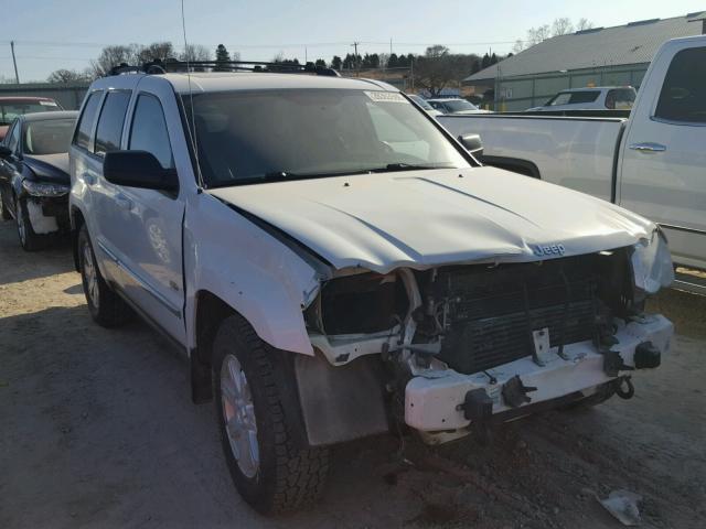 1J8HR48M98C522555 - 2008 JEEP GRAND CHER WHITE photo 1