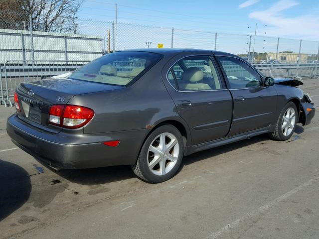 JNKDA31A02T004153 - 2002 INFINITI I35 GRAY photo 4