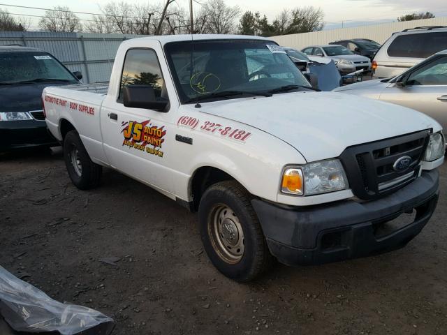 1FTYR10U76PA47222 - 2006 FORD RANGER WHITE photo 1