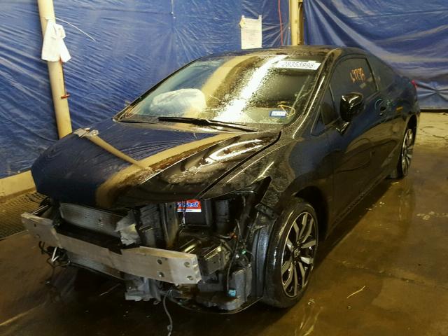 2HGFG3B02EH525408 - 2014 HONDA CIVIC EXL 黑色 照片 2