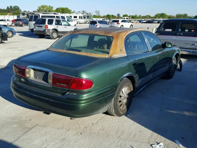 1G4HP52K134175778 - 2003 BUICK LESABRE CU GREEN photo 4