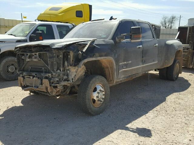 1GT424E83FF570680 - 2015 GMC SIERRA K35 BLACK photo 2