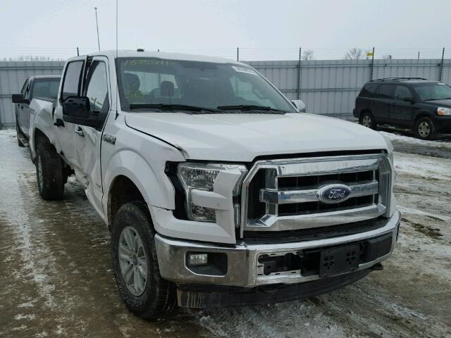 1FTEW1EP8HFA03690 - 2017 FORD F150 SUPER WHITE photo 1