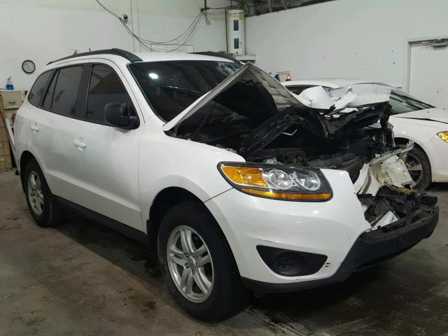 5XYZG3AB0BG006429 - 2011 HYUNDAI SANTA FE G WHITE photo 1