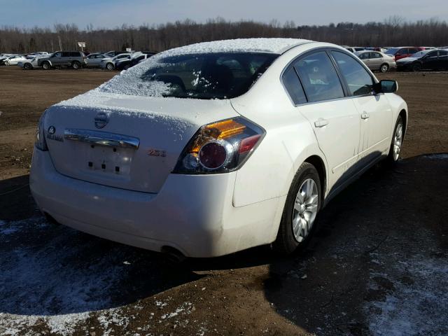 1N4AL2AP7CC243459 - 2012 NISSAN ALTIMA BAS WHITE photo 4