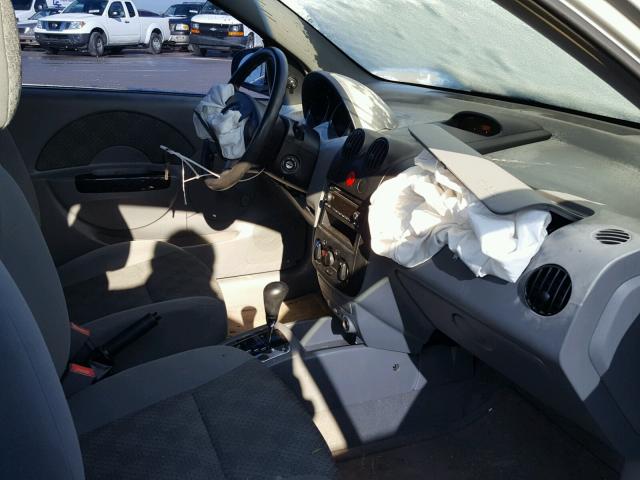 KL1TD52635B302448 - 2005 CHEVROLET AVEO BASE Gümüş fotoğraf 5