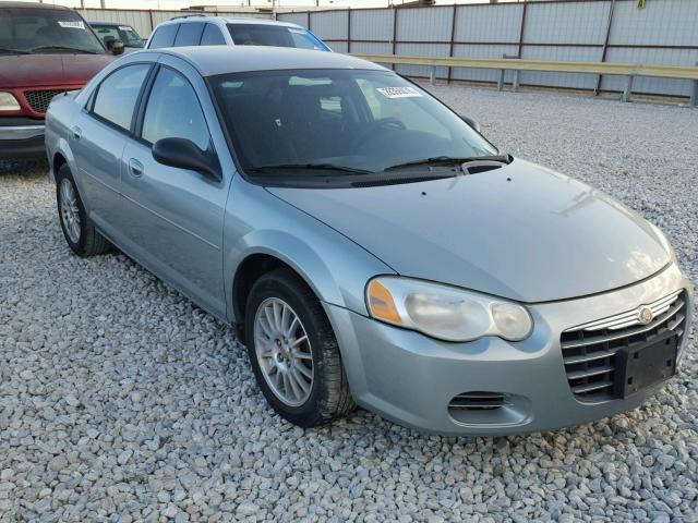 1C3EL46R74N282113 - 2004 CHRYSLER SEBRING LX GREEN photo 1