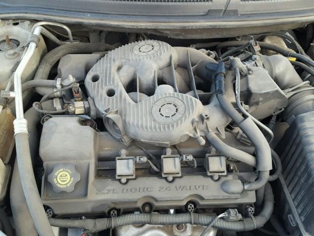 1C3EL46R74N282113 - 2004 CHRYSLER SEBRING LX GREEN photo 7