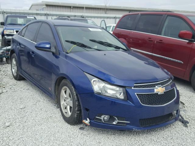 1G1PD5SB5D7237930 - 2013 CHEVROLET CRUZE LT BLUE photo 1