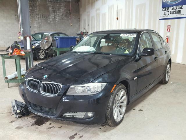 WBAPN7C53BA781851 - 2011 BMW 335 D BLACK photo 2