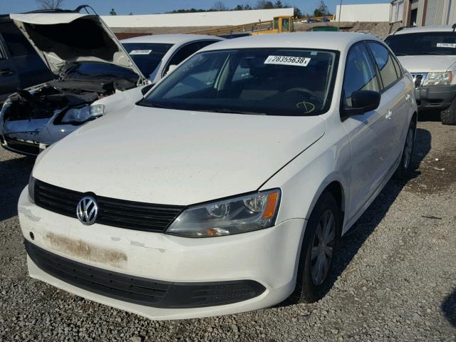 3VW2K7AJ8BM398641 - 2011 VOLKSWAGEN JETTA BASE 白色 照片 2