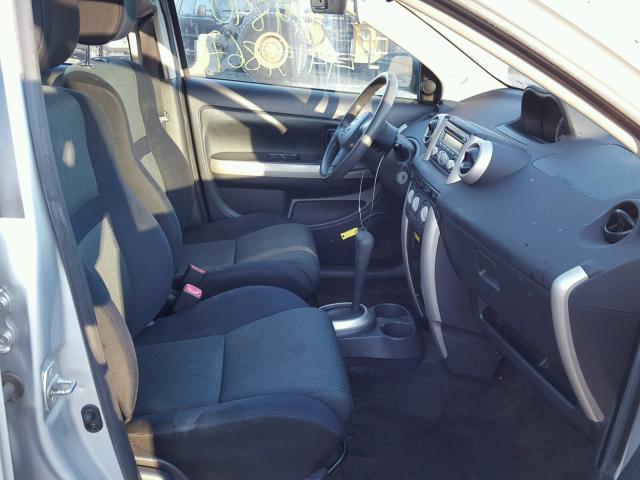 JTKKT624260158005 - 2006 TOYOTA SCION XA ვერცხლისფერი ფოტო 5