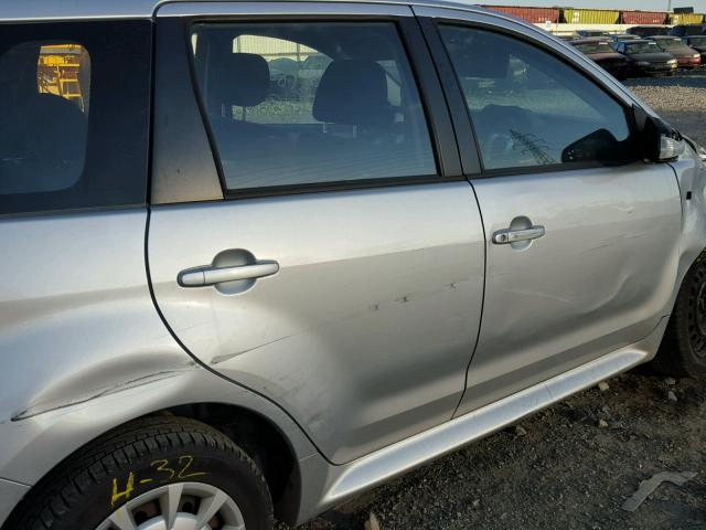 JTKKT624260158005 - 2006 TOYOTA SCION XA ვერცხლისფერი ფოტო 9