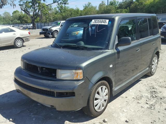 JTLKT324150174804 - 2005 TOYOTA SCION XB 绿色 照片 2