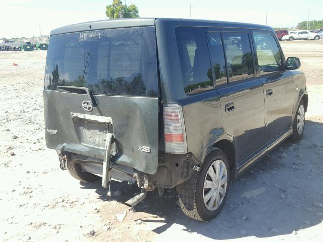 JTLKT324150174804 - 2005 TOYOTA SCION XB 绿色 照片 4
