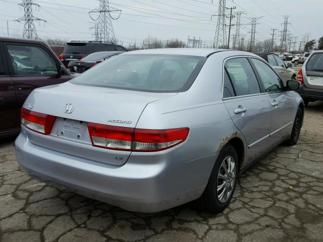 1HGCM56383A064013 - 2003 HONDA ACCORD LX SILVER photo 4