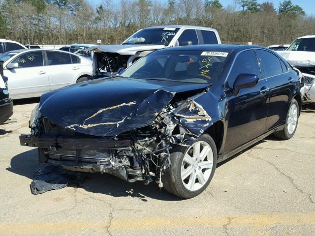 JTHBJ46G772109523 - 2007 LEXUS ES 350 BLUE photo 2