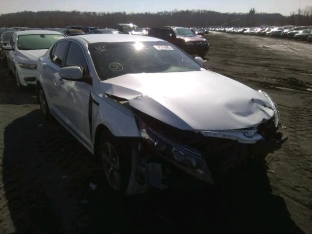 KNAGM4AD5F5078665 - 2015 KIA OPTIMA HYB WHITE photo 1