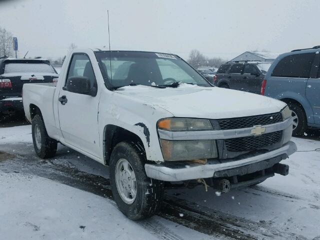 1GCCS148368152412 - 2006 CHEVROLET COLORADO WHITE photo 1