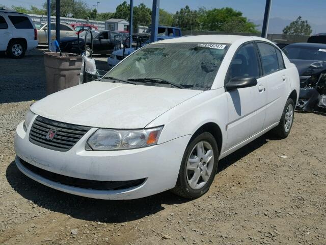 1G8AJ55F57Z143666 - 2007 SATURN ION LEVEL WHITE photo 2