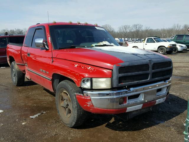 1B7HC13Y4VJ608851 - 1997 DODGE RAM 1500 RED photo 1