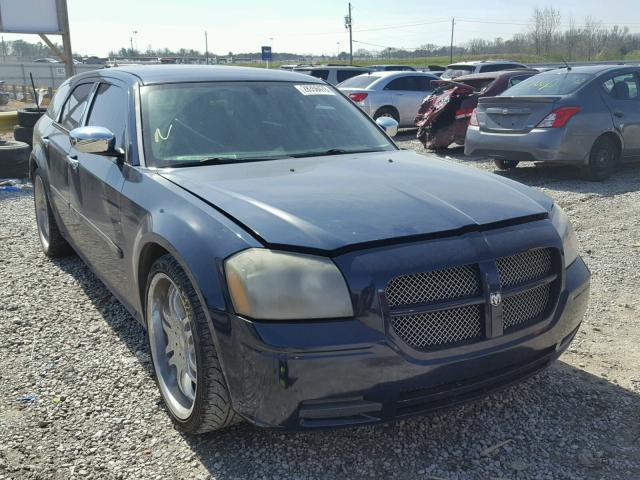 2D4FV48V35H116415 - 2005 DODGE MAGNUM SXT BLUE photo 1