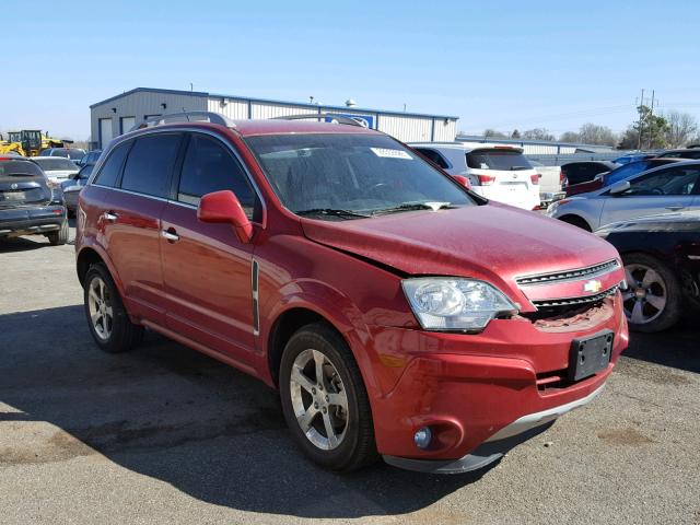 3GNAL3E55CS625645 - 2012 CHEVROLET CAPTIVA SP RED photo 1