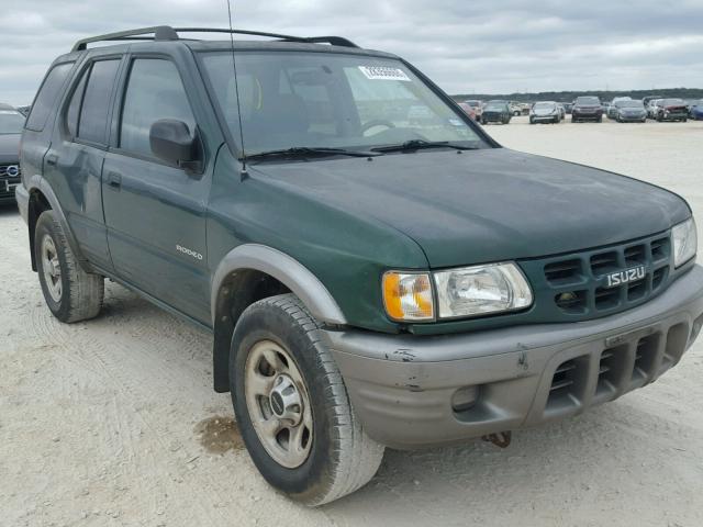 4S2CK58W224324161 - 2002 ISUZU RODEO S GREEN photo 1