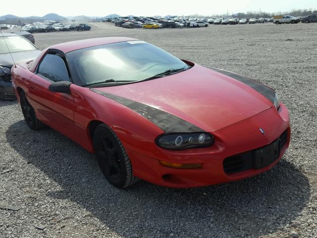 2G1FP22K122144988 - 2002 CHEVROLET CAMARO RED photo 1