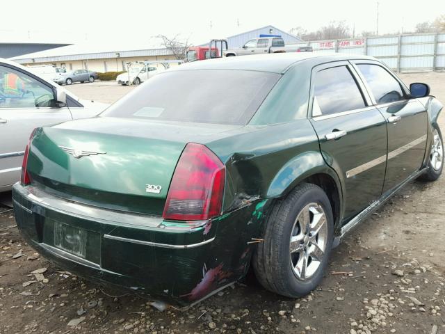 2C3KA53G36H164265 - 2006 CHRYSLER 300 TOURIN GREEN photo 4