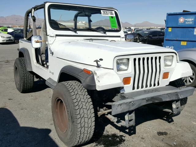 2J4FY19PXNJ530023 - 1992 JEEP WRANGLER / WHITE photo 1