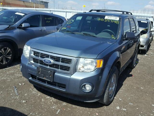 1FMCU0D75BKA70928 - 2011 FORD ESCAPE XLT BLUE photo 2