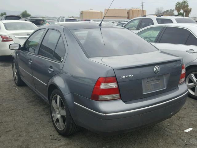 3VWRA69M45M078974 - 2005 VOLKSWAGEN JETTA GL GRAY photo 3