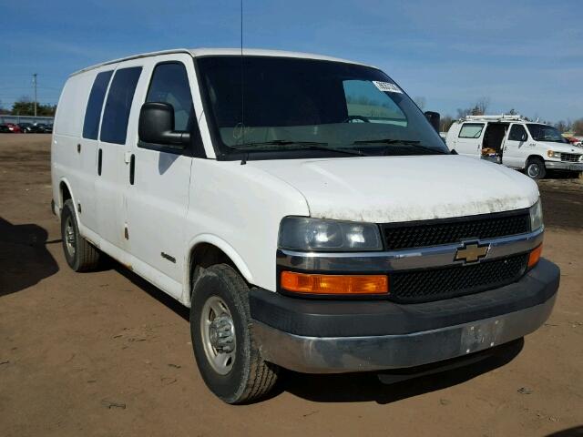 1GCGG25U961142481 - 2006 CHEVROLET EXPRESS G2 WHITE photo 1