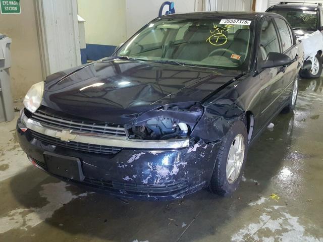 1G1ZT54885F130276 - 2005 CHEVROLET MALIBU LS ლურჯი ფოტო 2