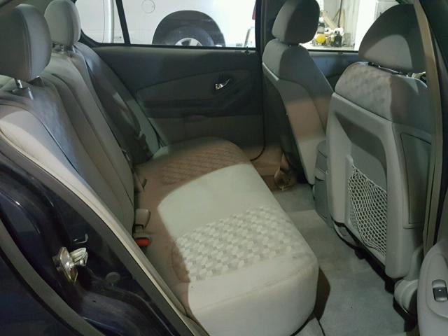 1G1ZT54885F130276 - 2005 CHEVROLET MALIBU LS ლურჯი ფოტო 6