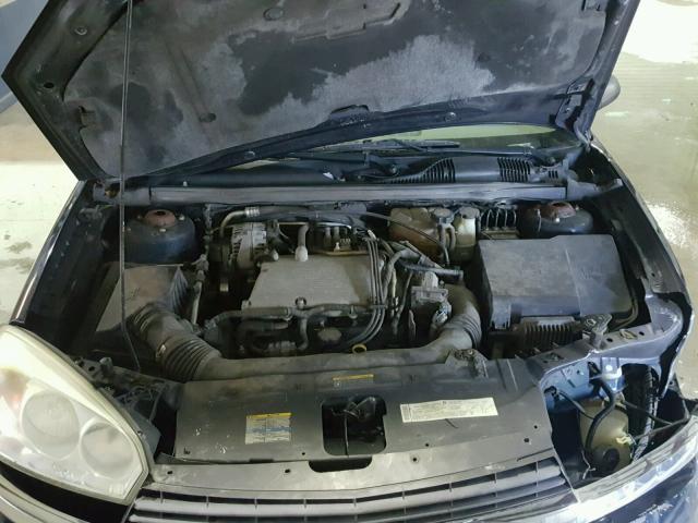 1G1ZT54885F130276 - 2005 CHEVROLET MALIBU LS ლურჯი ფოტო 7