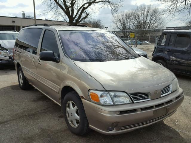 1GHDX23E71D158954 - 2001 OLDSMOBILE SILHOUETTE TAN photo 1