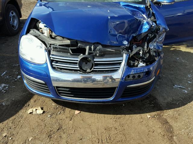 3VWHM71K58M040323 - 2008 VOLKSWAGEN JETTA S 蓝色 照片 7