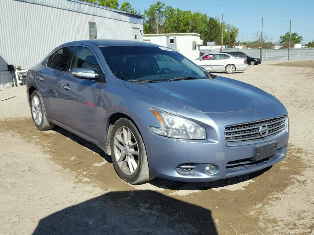 1N4AA5AP6AC847914 - 2010 NISSAN MAXIMA S BLUE photo 1