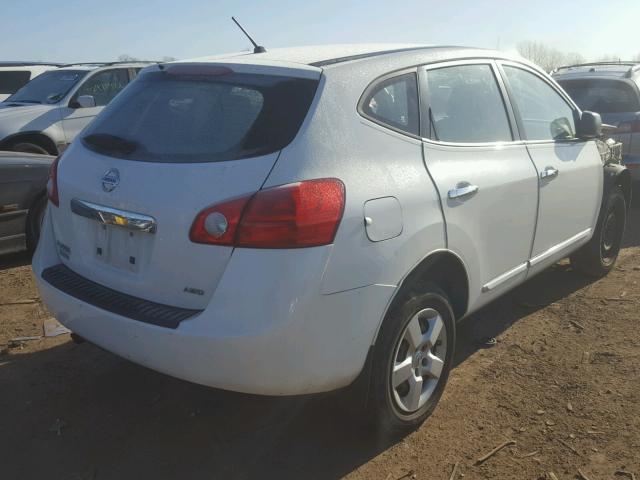 JN8AS5MV9EW706412 - 2014 NISSAN ROGUE SELE WHITE photo 4