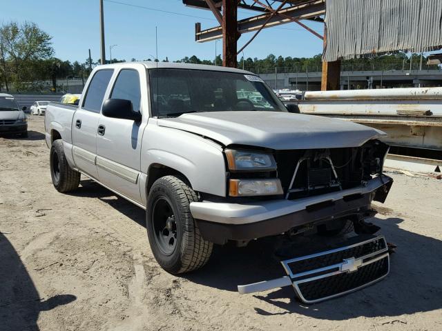 2GCEC13V261304406 - 2006 CHEVROLET SILVERADO SILVER photo 1