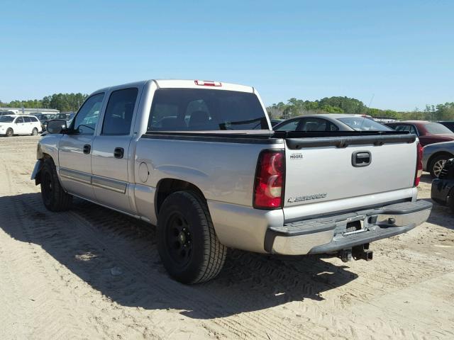 2GCEC13V261304406 - 2006 CHEVROLET SILVERADO SILVER photo 3