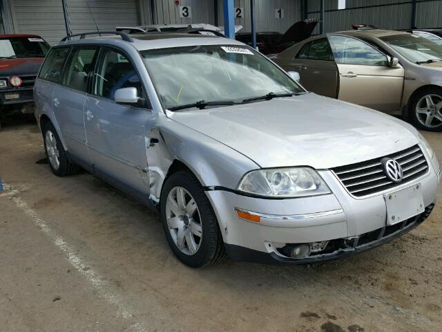 WVWYH63B53E372517 - 2003 VOLKSWAGEN PASSAT GLX SILVER photo 1