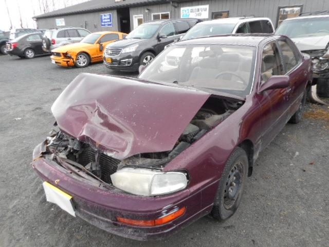 4T1SK12EXPU308194 - 1993 TOYOTA CAMRY LE MAROON photo 2