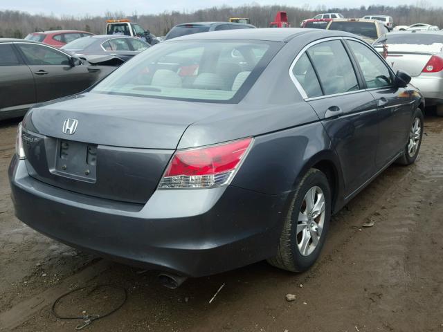 1HGCP26448A118414 - 2008 HONDA ACCORD LXP GRAY photo 4